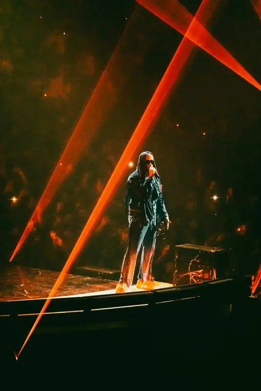 Bad Bunny on the Most Wanted Tour in Seattle