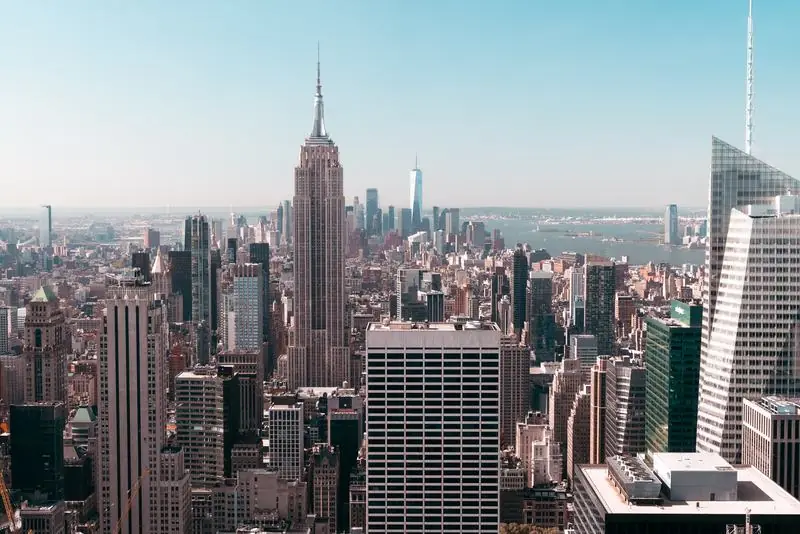 New York skyline with the Empire State Building