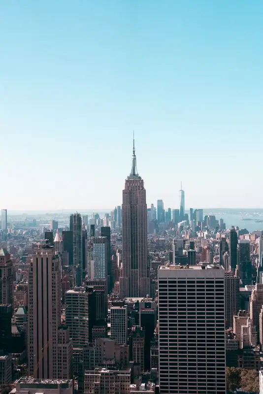 New York skyline with the Empire State Building
