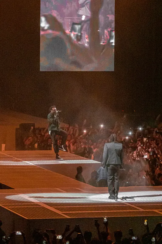 Kendrick Lamar on the Big Steppers Tour in Seattle
