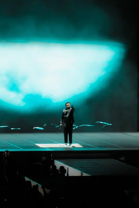 Kendrick Lamar on the Big Steppers Tour in Seattle