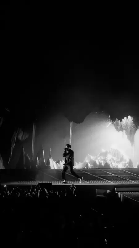 Kendrick Lamar on the Big Steppers Tour in Seattle