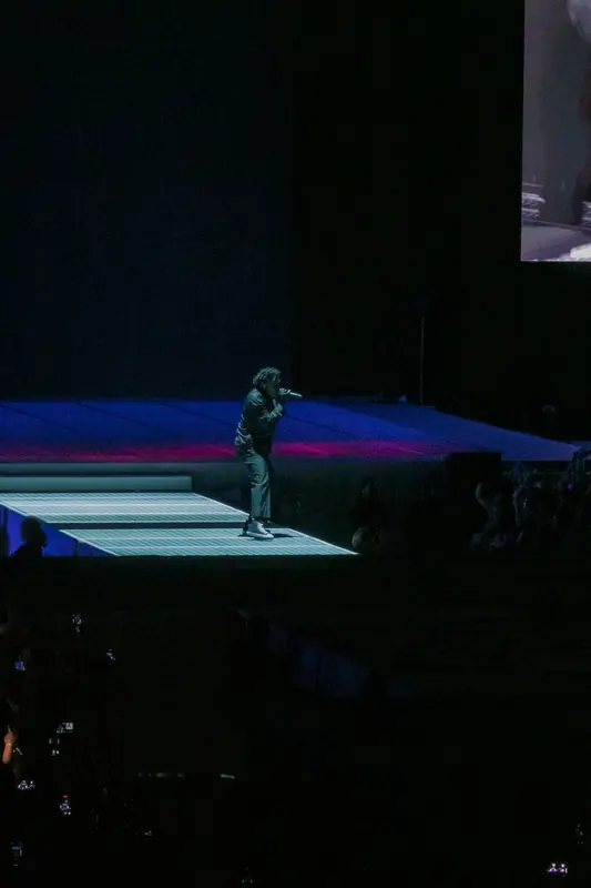 Kendrick Lamar on the Big Steppers Tour in Seattle