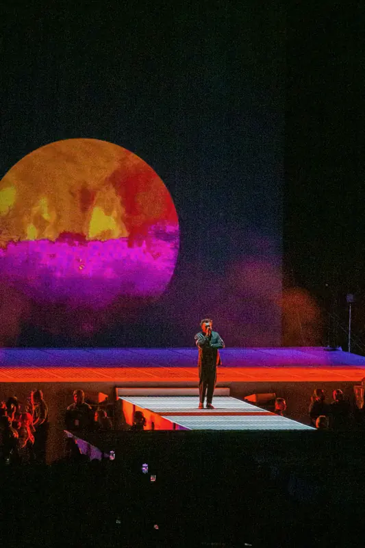 Kendrick Lamar on the Big Steppers Tour in Seattle