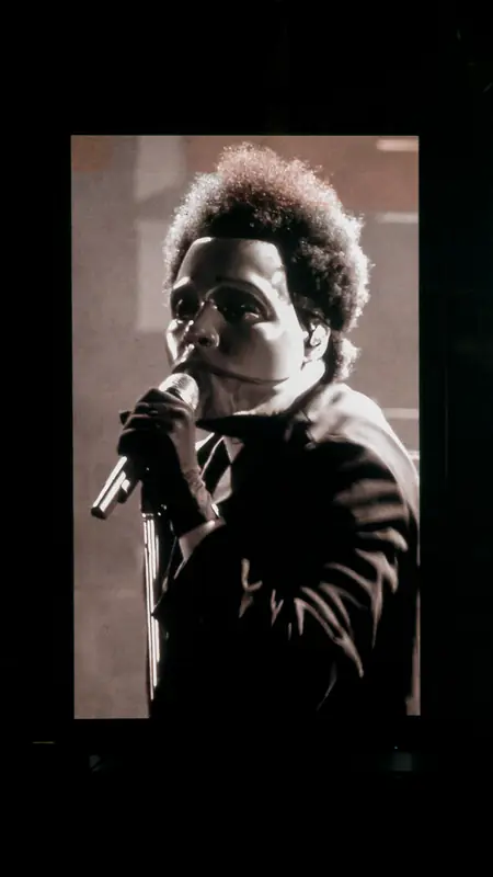 The Weeknd on the After Hours til Dawn Tour in Seattle
