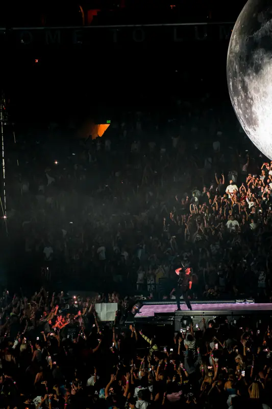 The Weeknd on the After Hours til Dawn Tour in Seattle