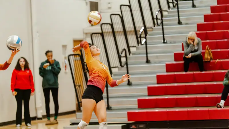 YVC volleyball vs Blue Mountain